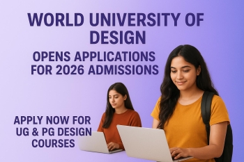 WUD Announces 2026 Admissions for Design Aspirants – How to apply, Eligibility & Application Details